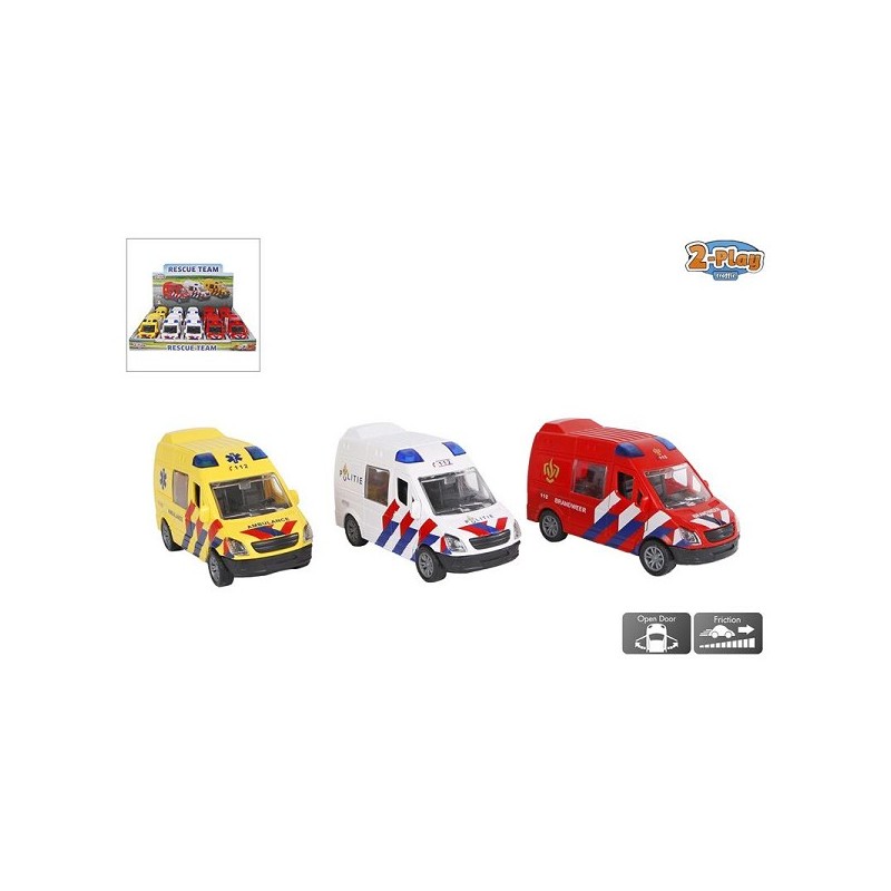 2-Play 1-1-2 véhicule NL friction 1:32 12,5 cm