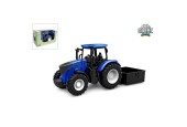 Kids Globe tractor freewheel met kiepbak 27,5cm blauw
