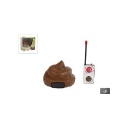 Étron RC avec son de pet avec télécommande
