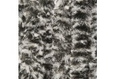Kattenstaart deurgordijn 100x240cm zwart/wit/grijs
