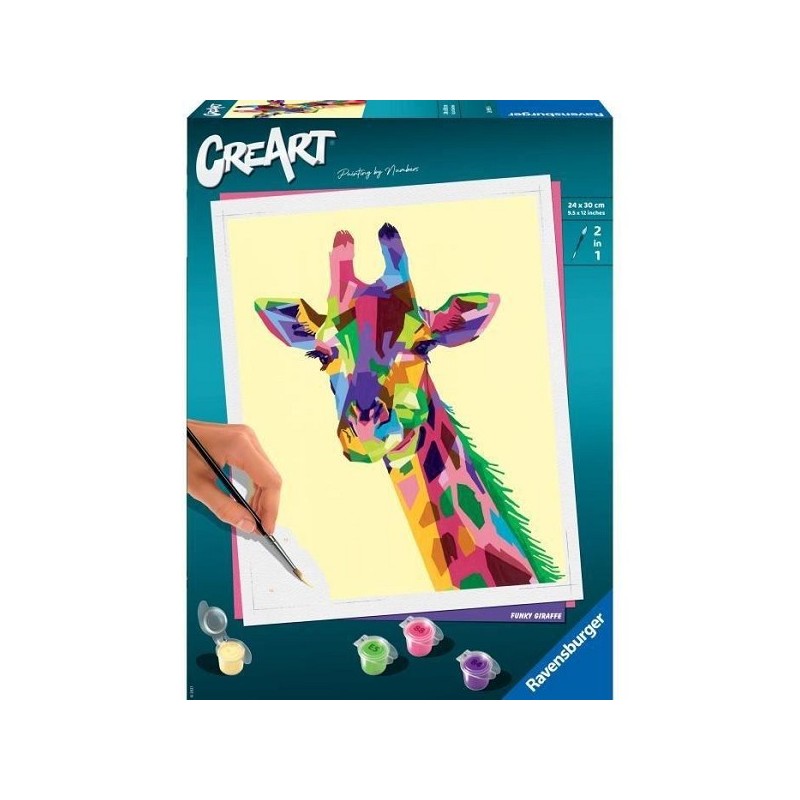 Ravensburger CreArt Girafe Peinture par numéros