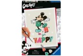 Ravensburger CreArt H est pour Happy / Mickey Mouse Peinture par numéro