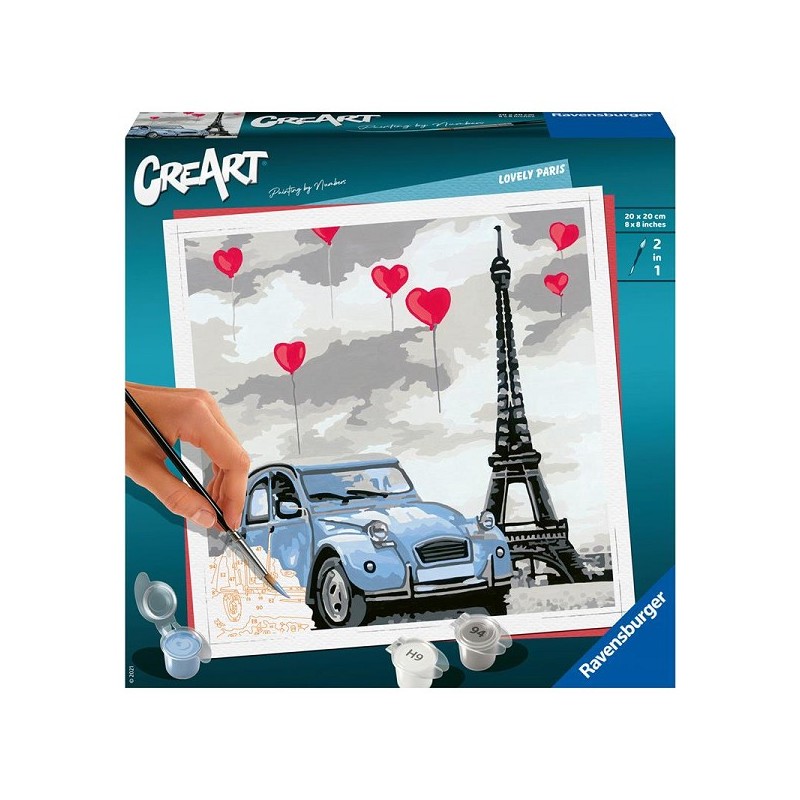 Ravensburger CreArt Paris Schilderen op nummer
