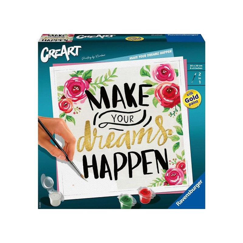 Ravensburger CreArt Make your dreams happen Schilderen op nummer
