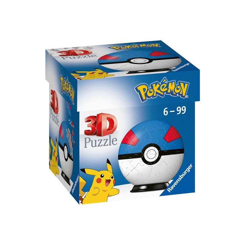 Ravensburger 3D puzzel Pokemon Great 54 stukjes