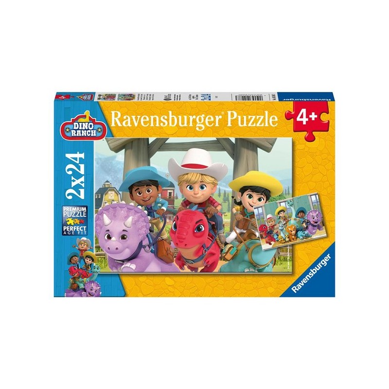 Ravensburger puzzle Dino Ranch 2x24 pièces