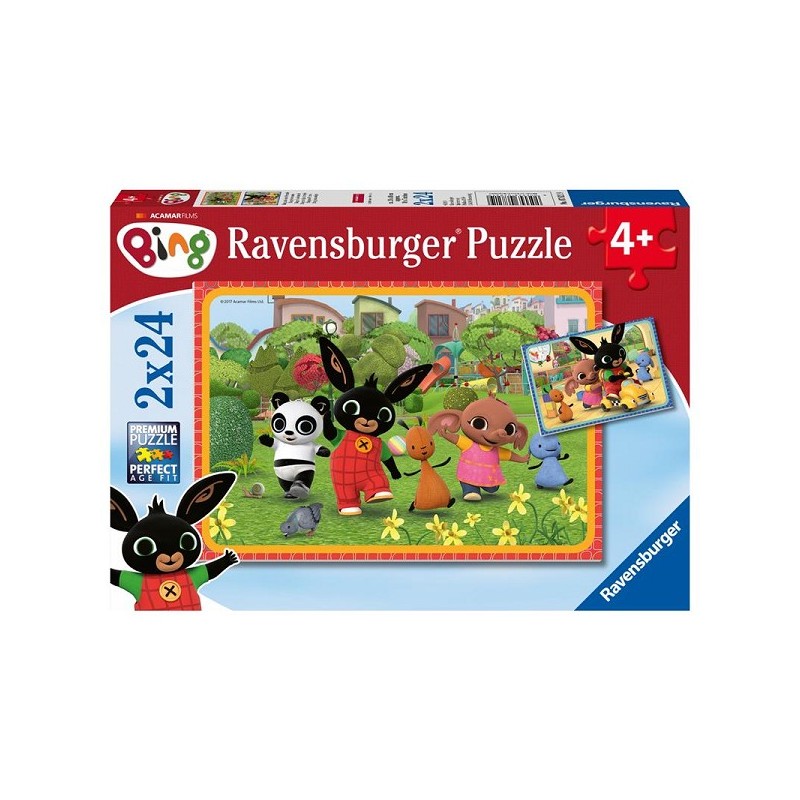 Ravensburger puzzel BB: Bing en zijn vrienden 2x24 stukjes