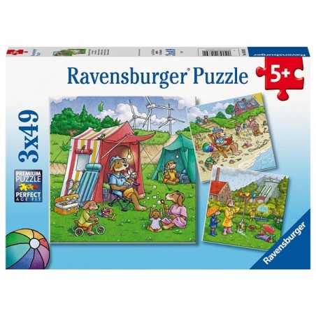 Puzzle Ravensburger Énergie durable 3x49 pièces