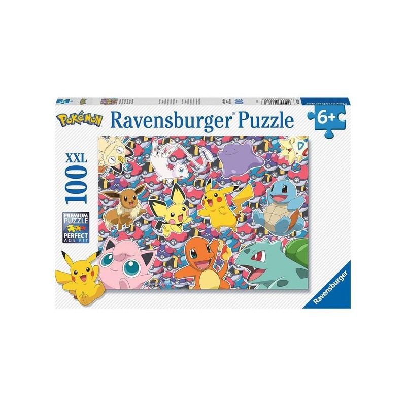 Puzzle Ravensburger Pokémon 100 pièces XXL