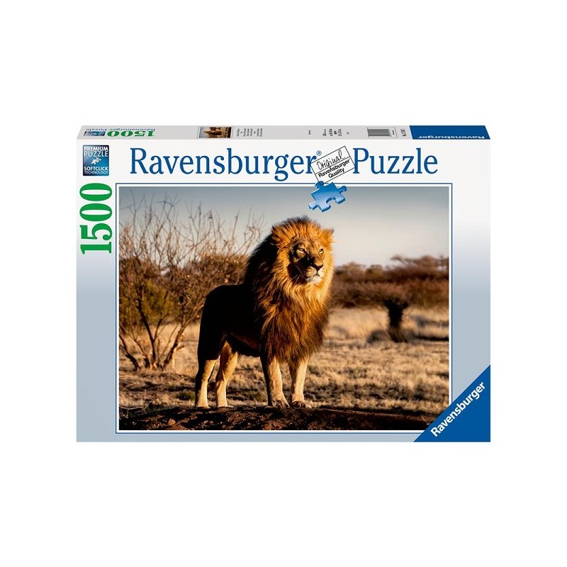 Ravensburger puzzel De Leeuw. De koning der beesten 1500 stukjes