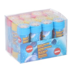 Souffleur à bulles 50ml avec jeu de patience, pack de 12 pièces