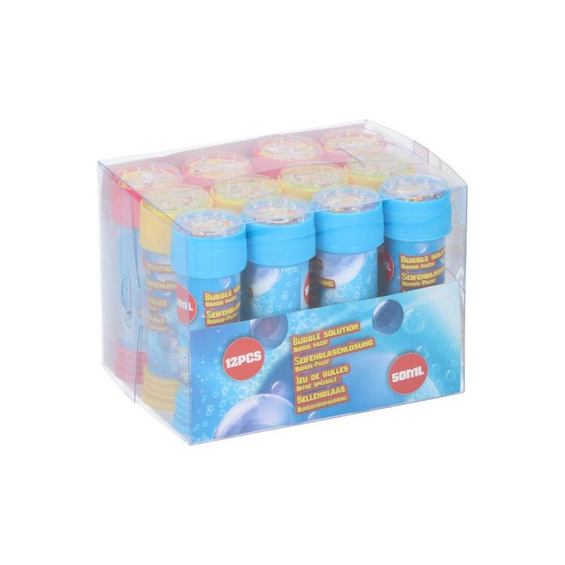 Bellenblaas 50ml met geduldspelletje pak a 12 stuks