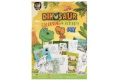 Grafix Kleur & Activiteitenboek A4 Dino 64blz