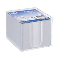 Grafix Memo Kubus Gevuld 9x9cm - 800 Witte Blaadjes.