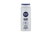 Nivea Gel Douche 500 ml 3en1 Pour Homme Silver Protect