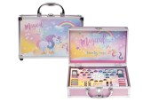 Make-up koffer Unicorn met inhoud 25,5x16,5x7,5cm