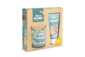 Make it Bloom Coffret cadeau Bain Gel bain et douche avec bougie parfumée