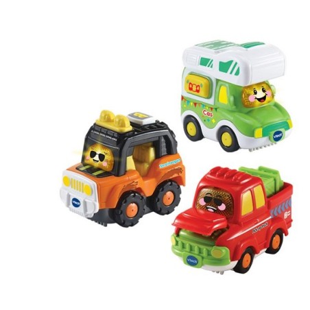 Vtech Toet Toet Auto - Trio Pack 1 (Cas, Ted, Pascal)