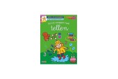Deltas Cahier de jeu et d'exercices avec autocollants de récompense (4-5 ans) - Premiers pas pour compter
