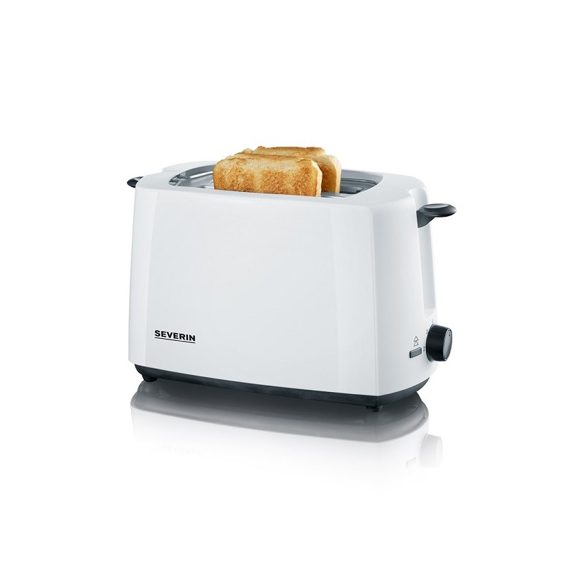 Grille-pain Severin avec ramasse-miettes 700W blanc