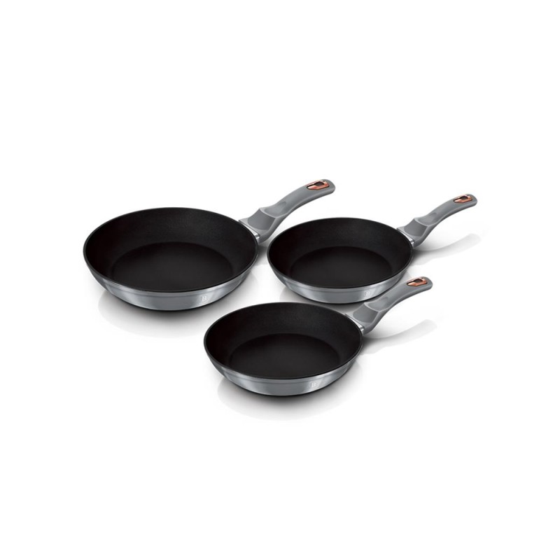 Koekenpannenset 3-delig Ø20,24 en28cm Moonlight Collection