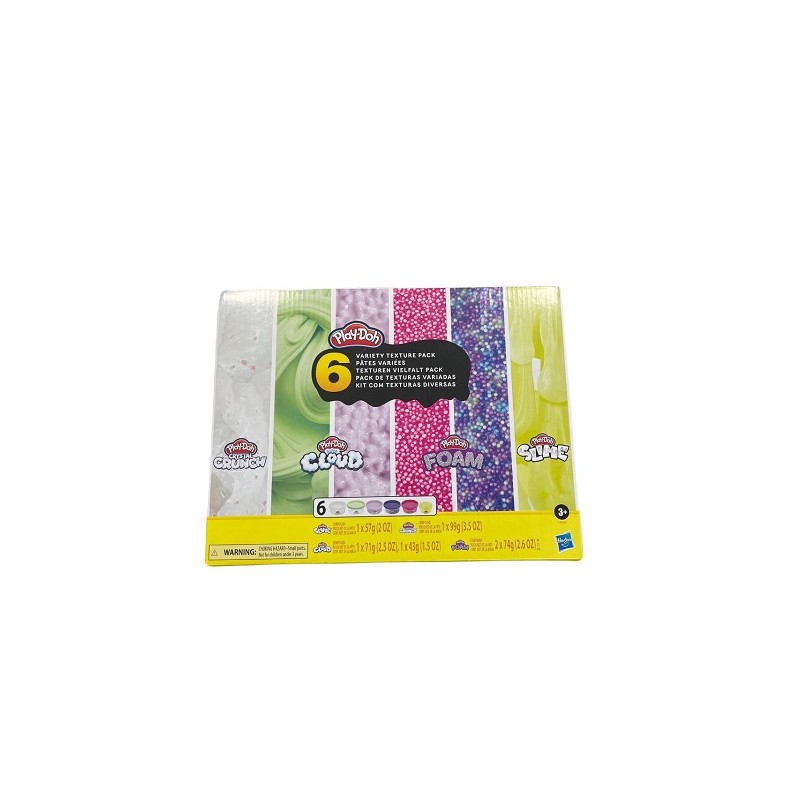 Hasbro Play-Doh New Compound Variety 6 potjes met klei