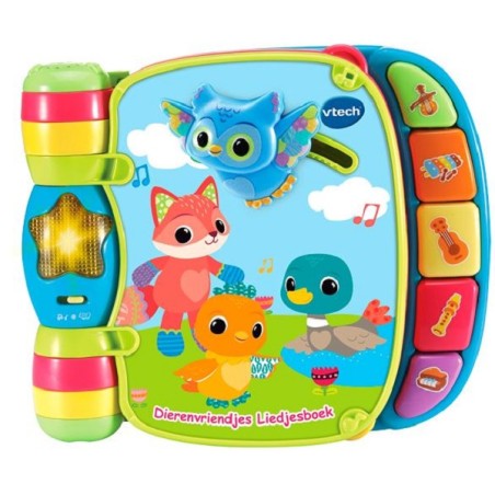 Vtech Dierenvriendjes Liedjesboek blauw