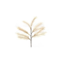 HBX natural living Pluimgras tak met verlichting LED 72cm Coffee