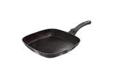 Poêle à griller Ø28cm Aluminium Carbone Pro