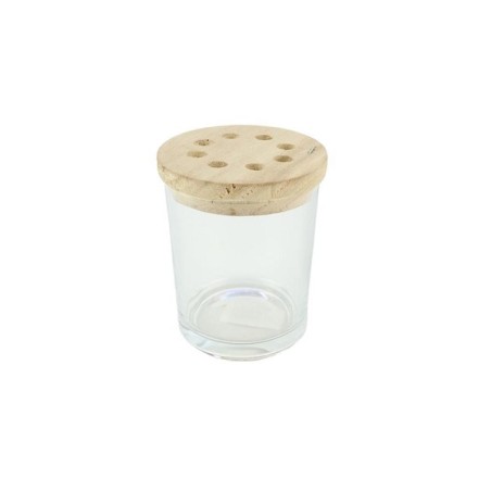 HBX natural living Vaas Arranging Ø9,2xh7,5cm helder