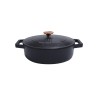 Cocotte Ø26cm fonte noir mat