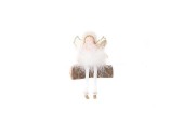 Déco Angel Ada 10,5x l5x h19cm blanc/or