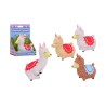 Johntoy Alpaca stretchy Squeeze verkrijgbaar in 3 verschillende kleuren 10x 5,5 x 13cm