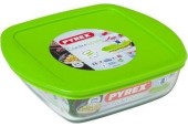 Pyrex COOK & STORE Vierkante Bewaarschaal 20x17x6cm - 1000ml - Borosilicate
