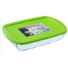 Pyrex COOK & STORE Rechthoekige bewaarschaal 17x10x5cm - 400ml - Borosilicate glass