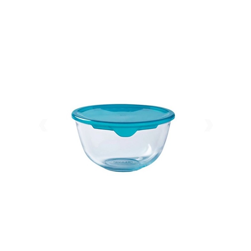 Pyrex PREP & STORE Mengkom met deksel Ø21x8cn - 2000ml - Borosilicate glass