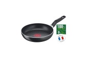 Tefal Start'easy koekenpan 24 cm, Rond, Multifunctionele pan, Zwart, Titanium, Aluminium, Thermo-Spot