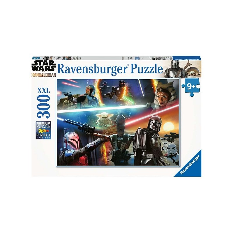 Ravensburger puzzel The Mandalorian: Crossfire - Legpuzzel - 300 stukjes
Leeftijd vanaf 9 jaar