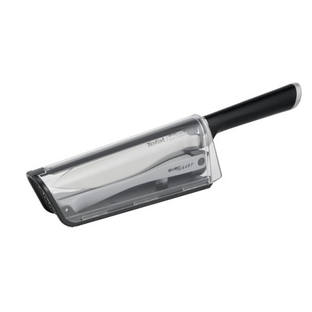 Tefal Couteau de chef eversharp avec aiguiseur, longueur 16,5 cm