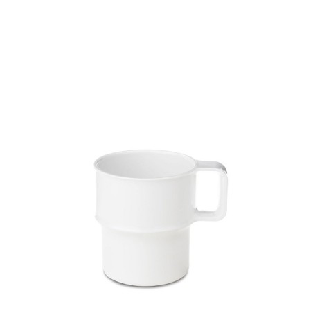 Mepal Mok Basic 314 wit 280ml Kunststof 103x80x90mm