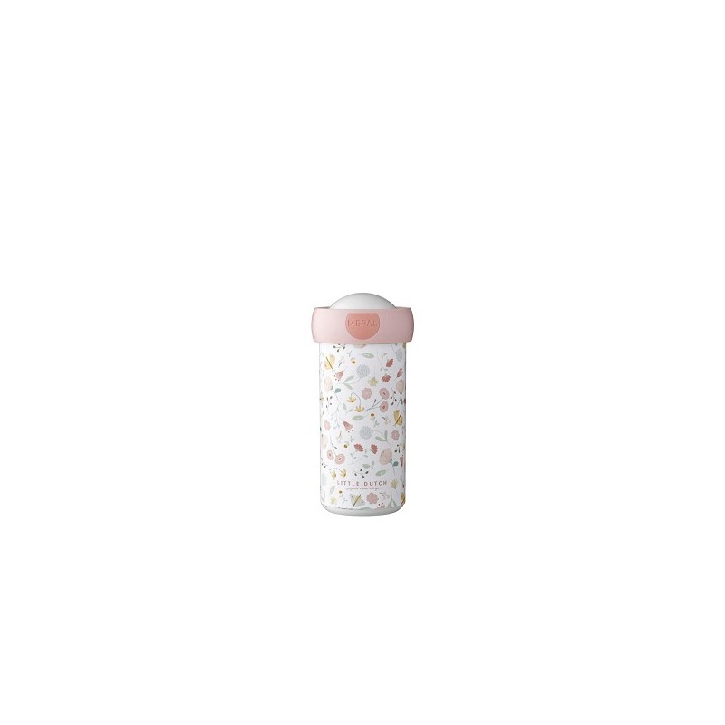 Mepal School Cup Campus 300ml Little Dutch Fleurs et papillons