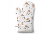Ambiente Gant de cuisine Robin Family 18x30cm - Tissu extérieur : 100% coton - Garnissage : 100% polyester - Doublure : 100% pol