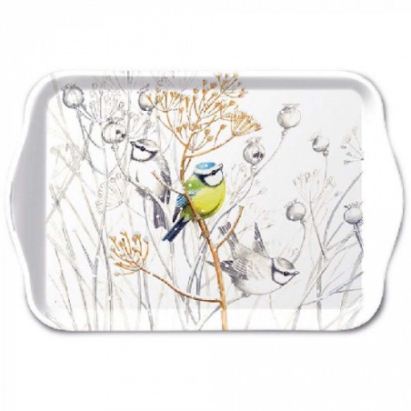 Ambiente Dienblad Melamine Sweet Little Bird 13x21cm