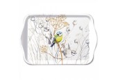 Ambiente Dienblad Melamine Sweet Little Bird 13x21cm