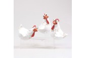 Schutting kip Frits 11x9x13cm