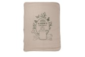 Esschert Design Fleeceplaid "Vintage Garden" 130x180cm