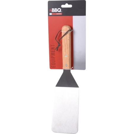 Spatule barbecue BBQ manche en bois 34cm
