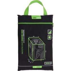 Housse pour chaises de jardin noire 68 x 68 x 105 cm