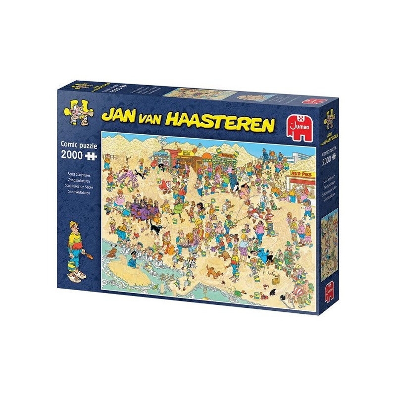 Jumbo Jan van Haasteren puzzel Zandsculpturen 2000 stukjes