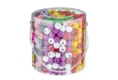 Grafix Houten Kralen In Koker 250gr